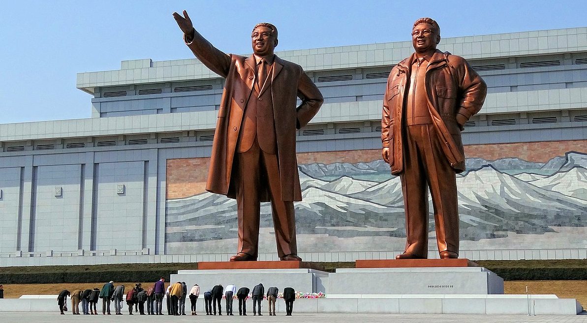 Mansudae Monument, Pyongyang, North Korea